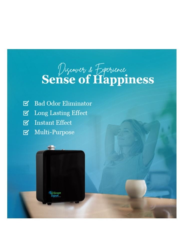 Premium Green Signal Aroma Oil Diffuser Fragrance Machine - Bluetooth - Mini (Black) - pzsku/Z8025C06B3B338A019B5CZ/45/_/1691399916/5f76cf66-e8ac-4bf3-ae9a-e8318d931f3b
