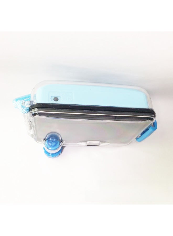 Sky Blue Shell Retro Film Camera Ins Fool Film Camera Multiple Waterproof Non-Disposable Gift-Color:Message Color  - Image 5