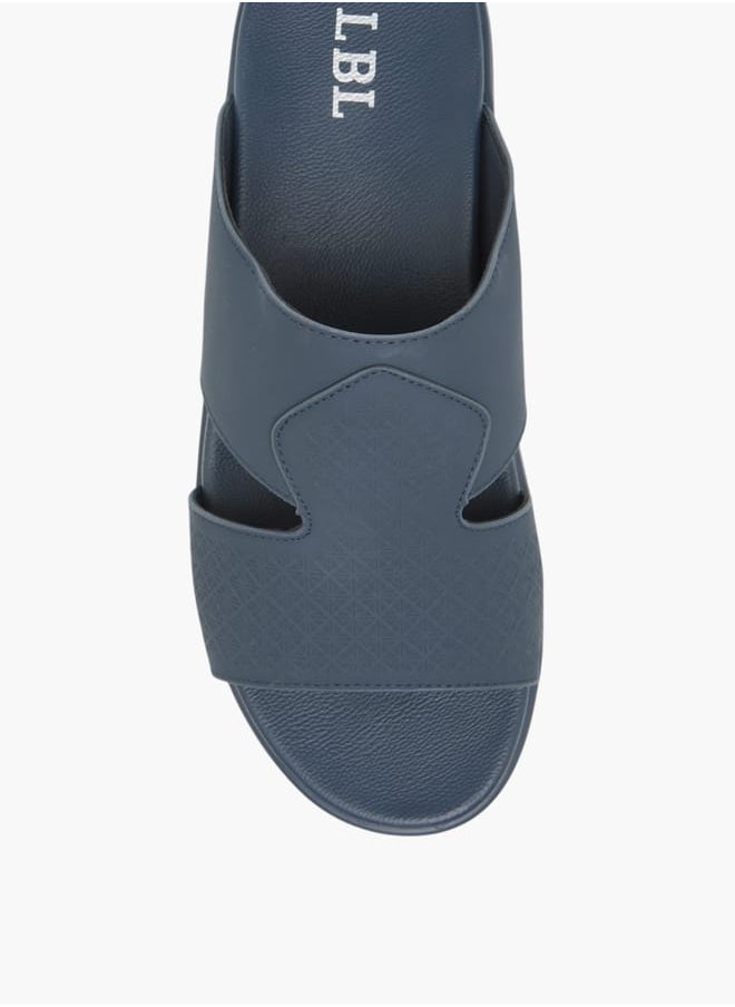LBL by Shoexpress - Men Textured Slip-On Arabic Sandals Ramadan Collection - Image 1