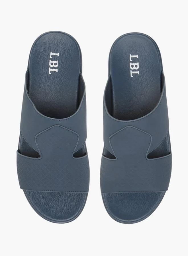 Textured Slip-On Comfort Arabic Sandals