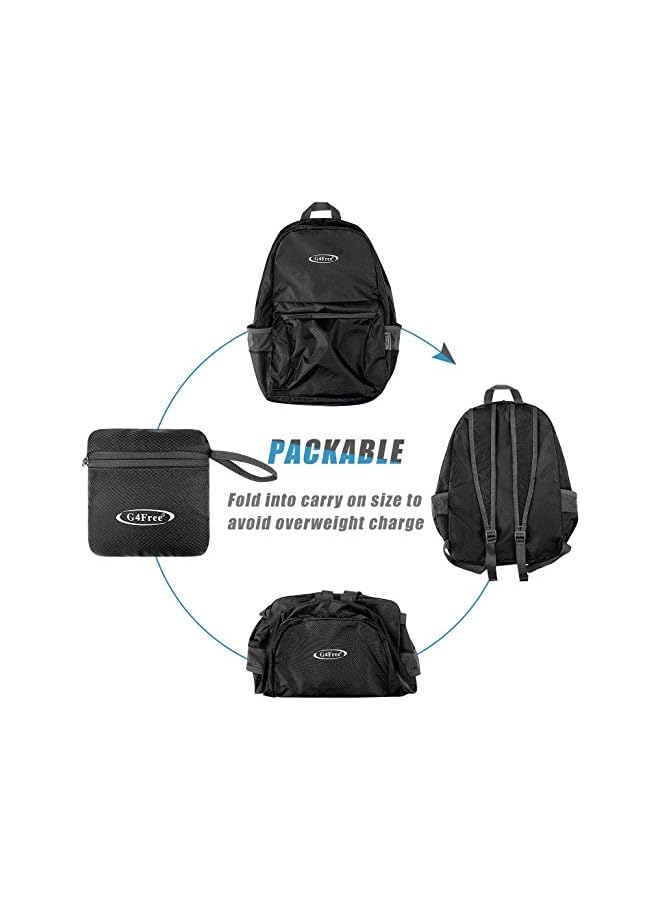 G4Free Small Foldable Ultralight Waterproof Backpack For Camping Hiking Cycling Men Women 20L - Image 5