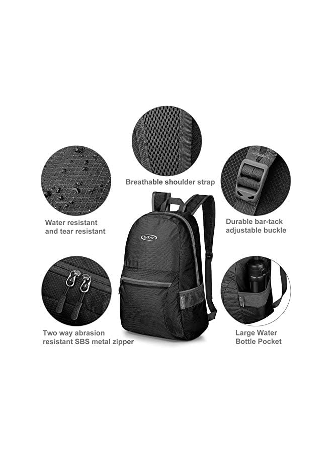 G4Free Small Foldable Ultralight Waterproof Backpack For Camping Hiking Cycling Men Women 20L - Image 4