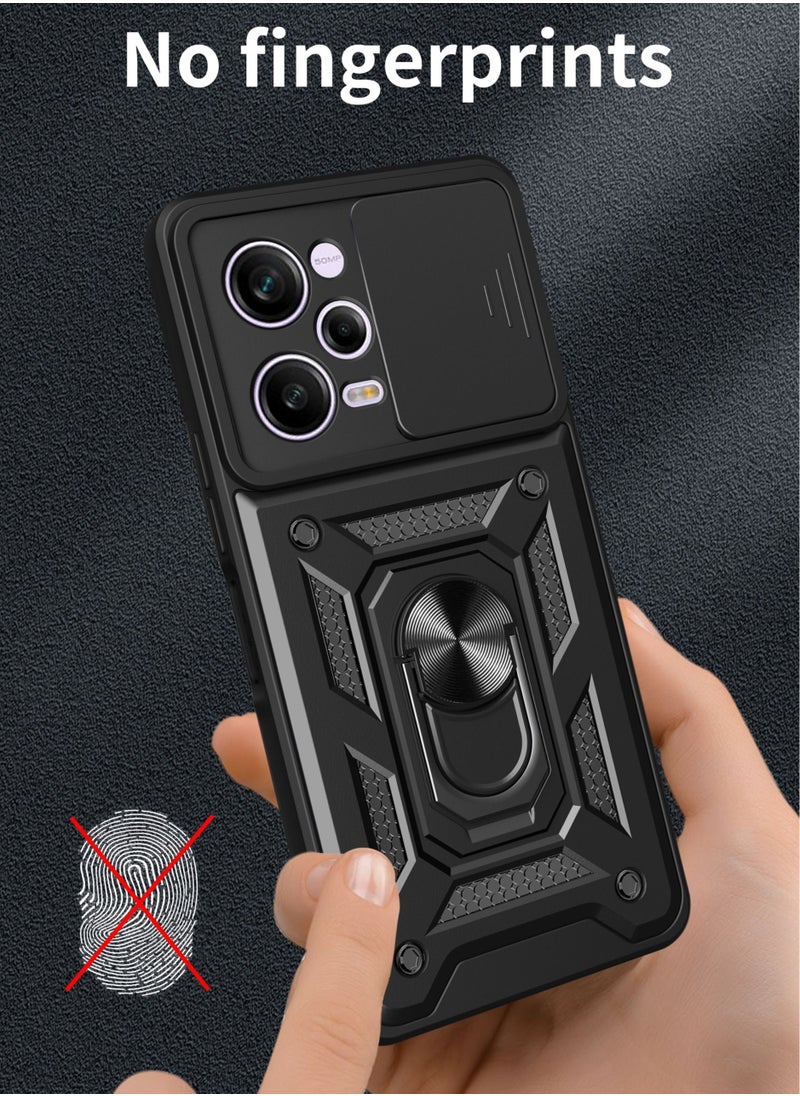 يوارب كينج Redmi Note 12 برو 5G الأسود الهاتف الخليوي قذيفة واقية من الصدمات  - Image 5