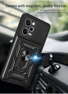 يوارب كينج Redmi Note 12 برو 5G الأسود الهاتف الخليوي قذيفة واقية من الصدمات  - Image 4