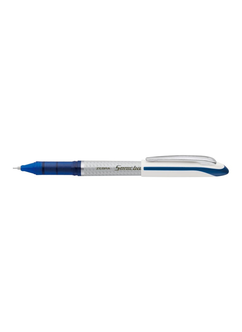 ZEBRA 8 Piece Sonicball NT5 Liquid Ink Pen Blue Smooth Writing Experience  - Image 2