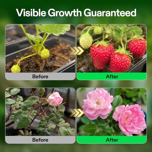 VIVOSUN Liquid Nutrients Base A & B Bundle, Grow Big Hydroponic Fertilizer, Supports Vegetative and Flowering Stages for Outdoor, Indoor Plants, Best Plant Food, Set of Quarts - Image 4