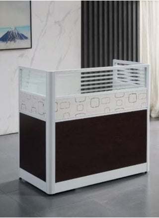 Modern Work Station , Reception table with New look 106 cm - pzsku/Z802607D0E67CBD786FDFZ/45/_/1685427205/b8106361-6959-48cb-b559-a9936e7781dc