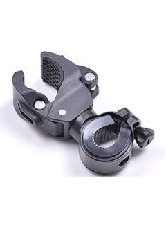 360 Degree Rotating Bicycle Handlebar Mount LED Flashlight Torch Clip Mount Holder Grip