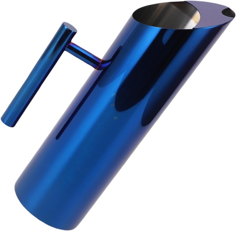 Fabater Stainless Steel Water Pitcher, 1.5L 304 Stainless Steel Metal Pitcher with Spill Proof Spout, Carafe for Iced Tea, Beverage, Juice, Coffee, Milk (Blue) - Image 2