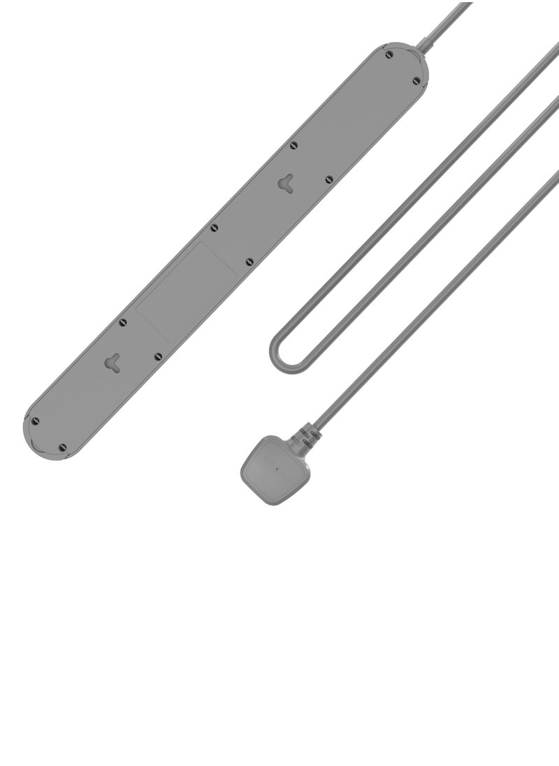 FORCE - Force Power Lite Surge Protector Power Strip, USB-C PD & USB Ports, extension - Image 1