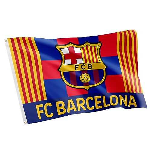 Desert Cactus FC Barcelona Flag Barça Barca Football Futbol Soccer 100% Polyester Indoor Outdoor 3x5 feet Baner (Flag G) - Image 1