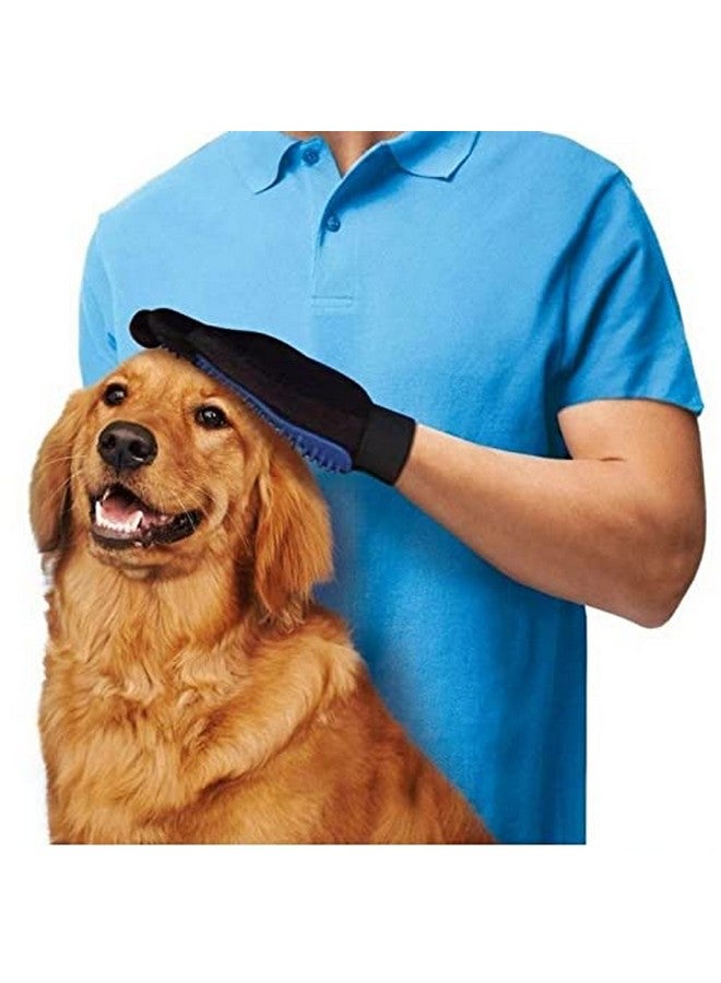 Trixie Fur Care Massage Gloves for Dogs, Grooms Your Pet While You Pet Them, Detangles and Removes Loose Hair, Gives Coat Silky Shine and Increases Blood Flow - 18 X 24 cm - Image 4