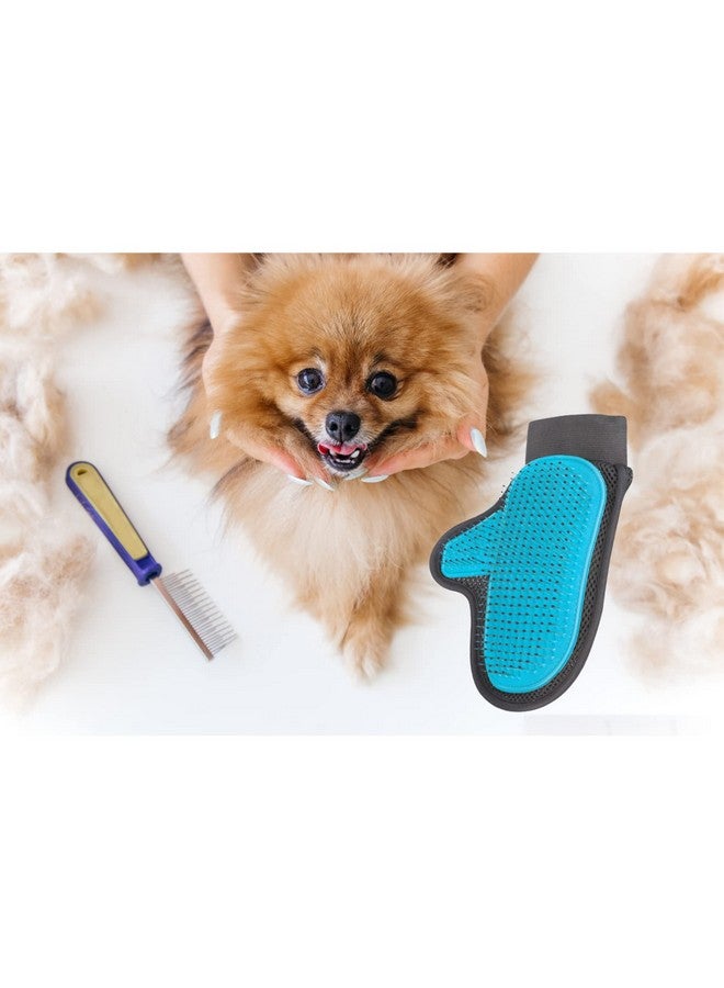 Trixie Fur Care Massage Gloves for Dogs, Grooms Your Pet While You Pet Them, Detangles and Removes Loose Hair, Gives Coat Silky Shine and Increases Blood Flow - 18 X 24 cm - Image 5