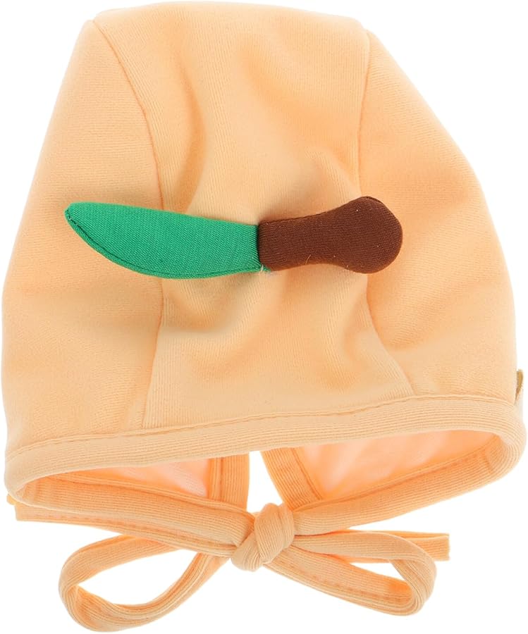 Valiclud Soft Cotton Leaf Hat With Ear Protection For Newborn Baby 38 45cm Yellow - Image 1