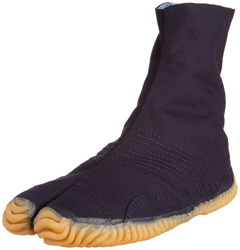 Marugo Tabi Boots Ninja Shoes Jikatabi (Outdoor tabi) MATSURI Jog 6 Size: 25.0 cm (US Size 7), Color: Indigo - Image 1