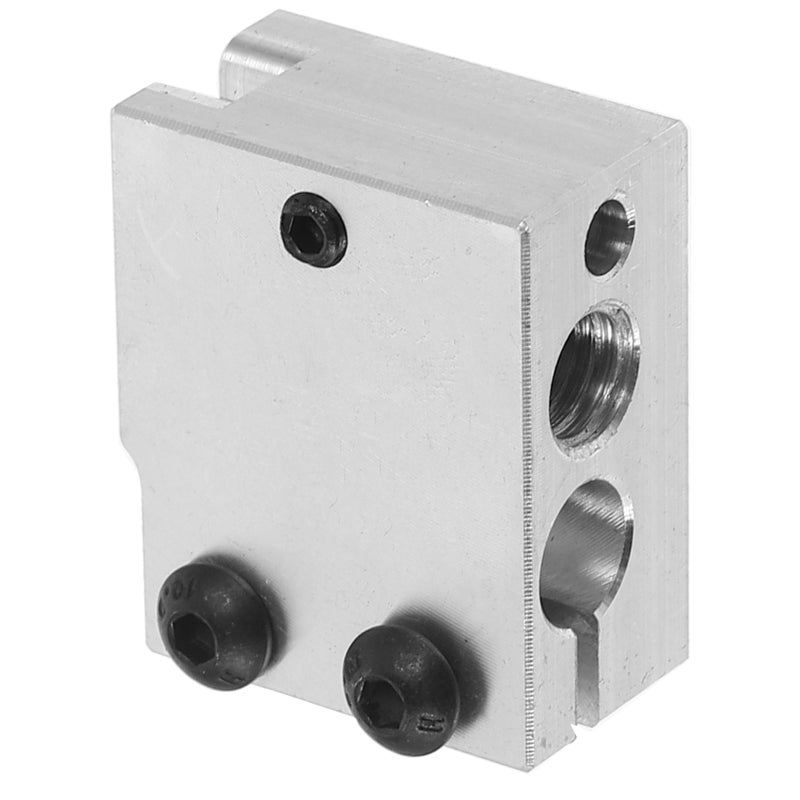 Heater Block Extruder Heat Block 3D Printer Heat Block 3D Printing Accessory Compatible with PT100 Sensors - Image 1