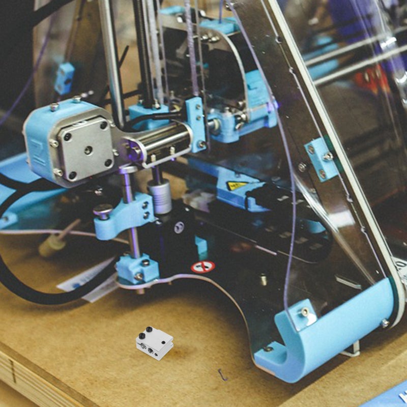 Heater Block Extruder Heat Block 3D Printer Heat Block 3D Printing Accessory Compatible with PT100 Sensors - Image 4