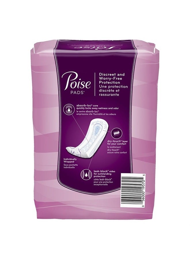 Poise Maximum Absorbency Pads, Long, 12 Count  - Image 2