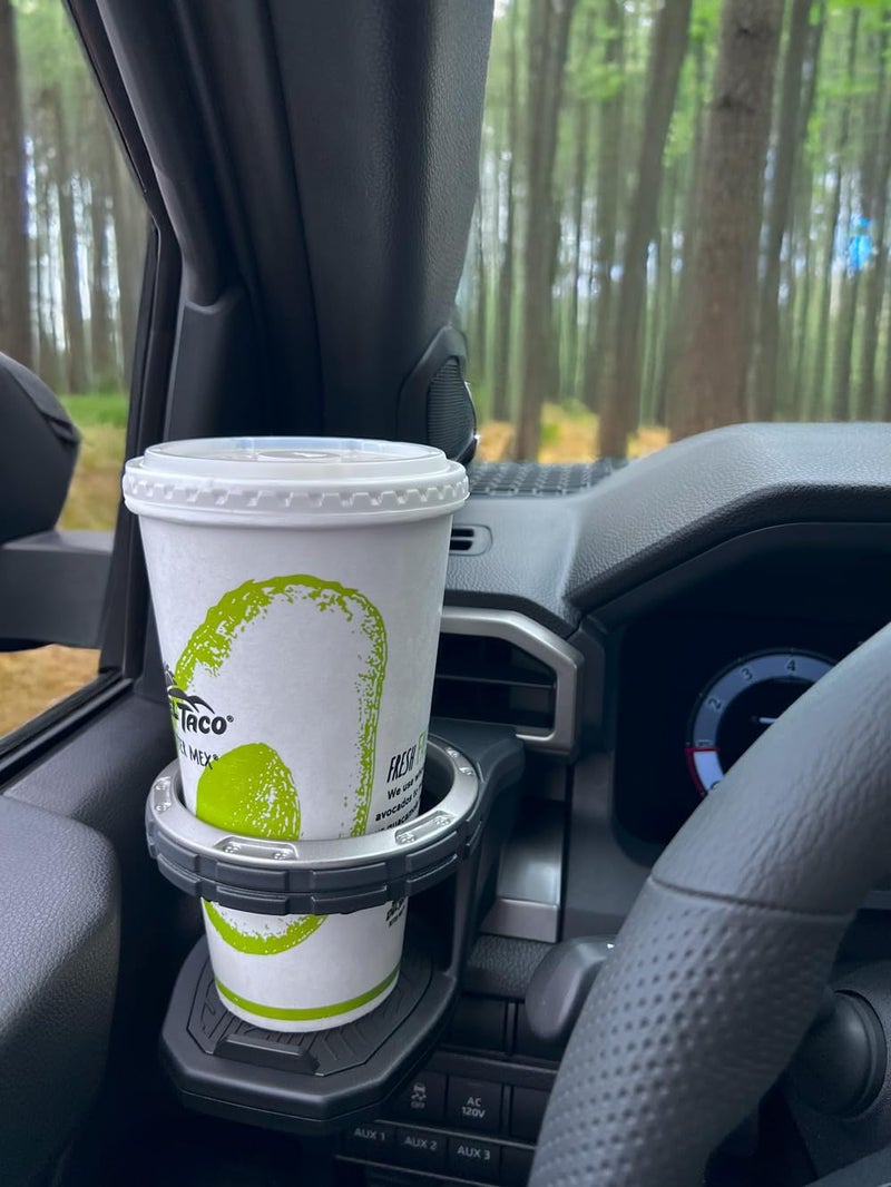 AZUTO Cup Holder Beverage Holder, Tacoma & 4RUNNER, Cup Console for Tacoma (N400, 2024+ Model Year) and 4Runner (N500, 2025+ Model Year) Accessories - Image 5