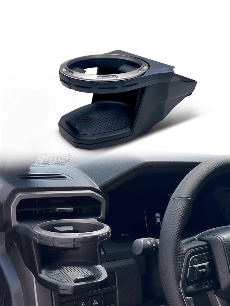 AZUTO Cup Holder Beverage Holder, Tacoma & 4RUNNER, Cup Console for Tacoma (N400, 2024+ Model Year) and 4Runner (N500, 2025+ Model Year) Accessories - Image 1