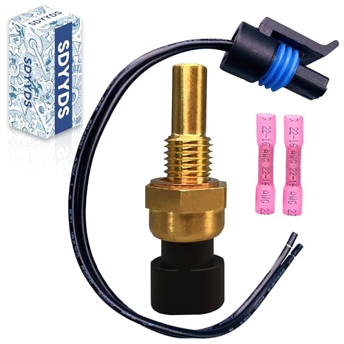 SDYYDS 213-4514 213-4333 19236568 Engine Coolant Temperature Sensor with Pigtail Connector – Compatible with Buick LaCrosse, Chevy Silverado, GMC Yukon & More - Image 1