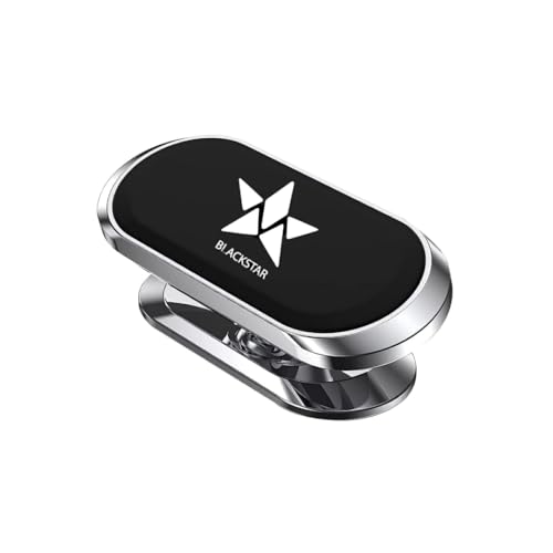 Blackstar ZEO Mag - Magnetic Mobile Holder for Car Dashboard/Car Phone Mount with 540° Angle Rotation (Super-Strong & Safe Magnets) - Compatible with All Mobiles (MAGSAFE Incompatible) - Image 1