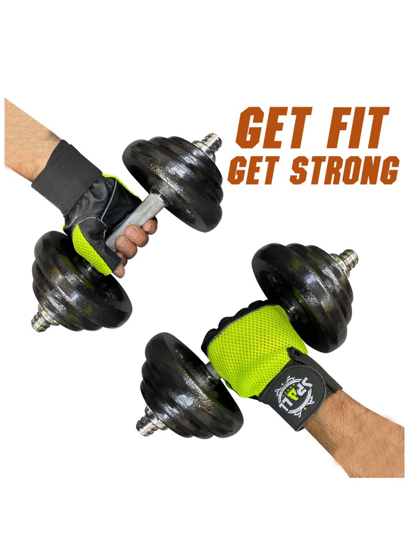 Spall Weight Lifting Leather Gloves Short Strap Power Lifting Gloves Strong Grip Palm Exercise Fitness Strengthen Gloves Home Gym - Image 2