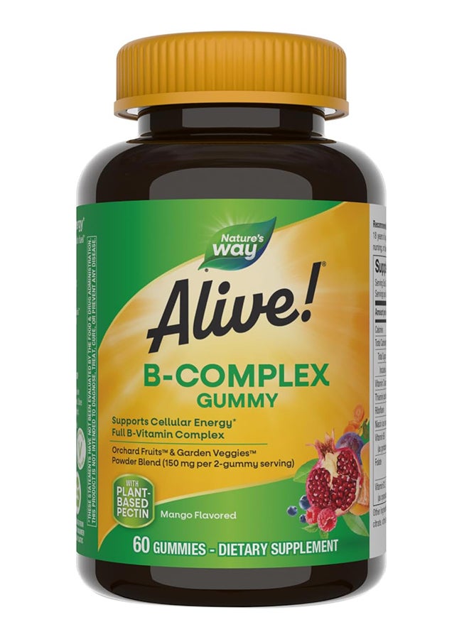 Nature's Way Cherry Flavoured B-Complex Gummies - Image 1