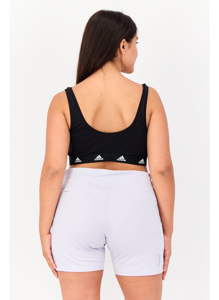 Adidas Women 2 Pieces Brand Logo Lightly Padded Sports Bra, Multicolor  - Image 4