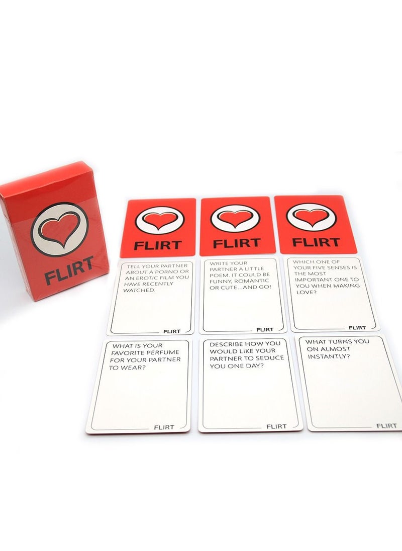 Talk Flirt Dare Question Card Game For Lovers Couples 20cm