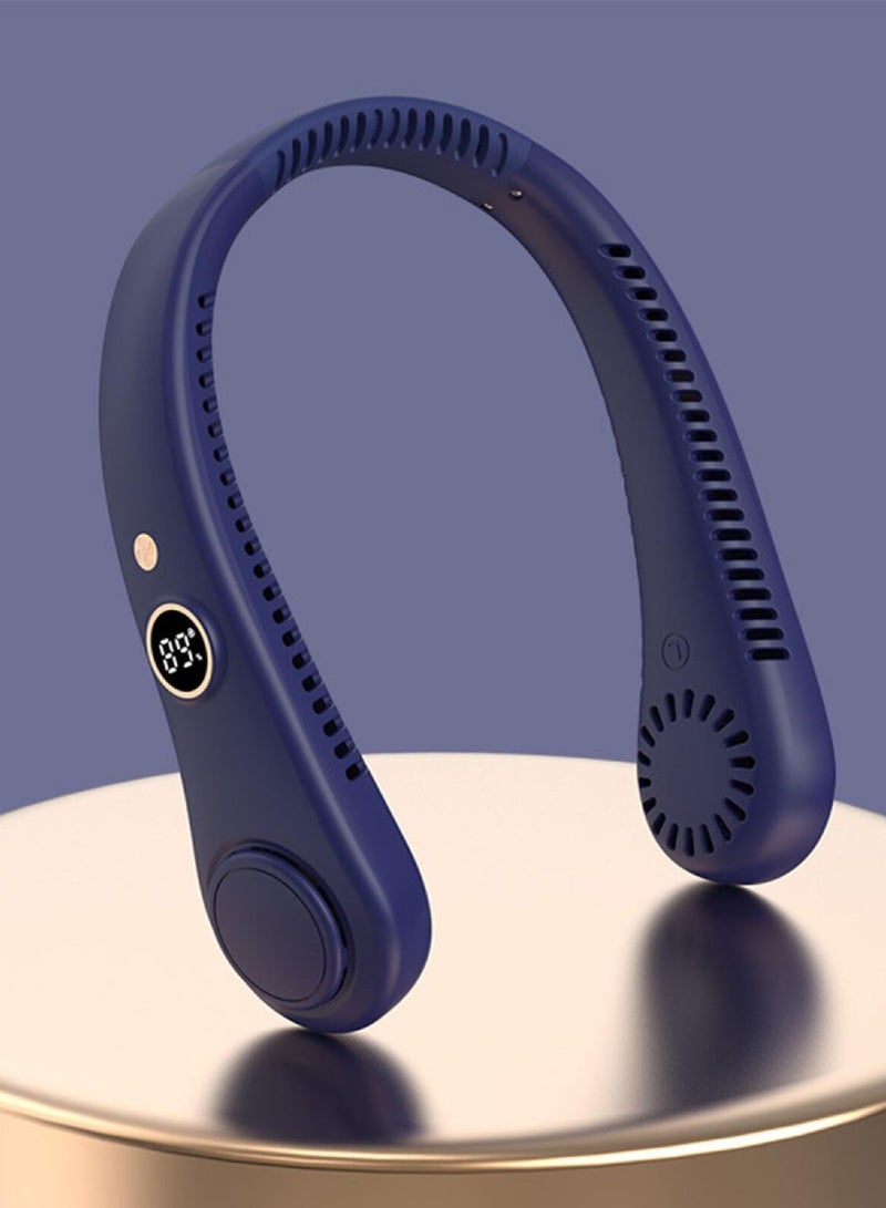 يوويل مروحة محمولة قابلة للتعديل، مروحة USB صغيرة قابلة لإعادة الشحن، تعمل بالبطارية، مروحة رقبة معلقة، مروحة يدوية شخصية، مكيف هواء للرقبة، مروحة تبريد، مروحة شخصية يمكن ارتداؤها، ضوضاء منخفضة - Image 2