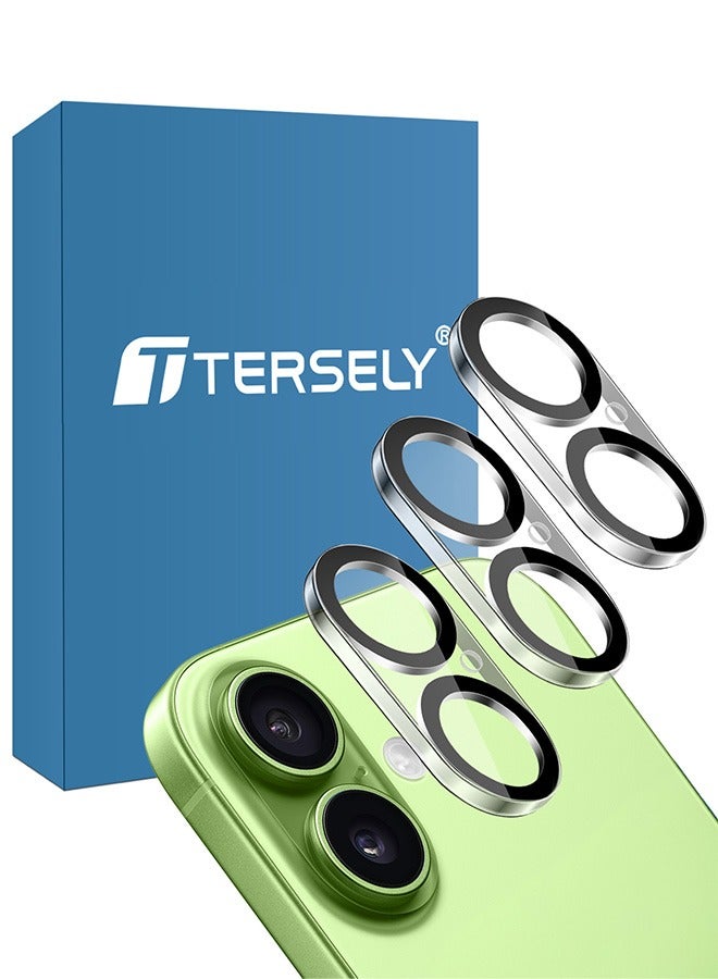 بشكل مختصر [حزمة من 3 قطعة] حماية عدسة الكاميرا لـ iPhone 17 بحجم 6.3 بوصة لعام 2025، زجاج toughened حماية شفاف عالي الدقة (HD) بالصلابة 9H - Image 1