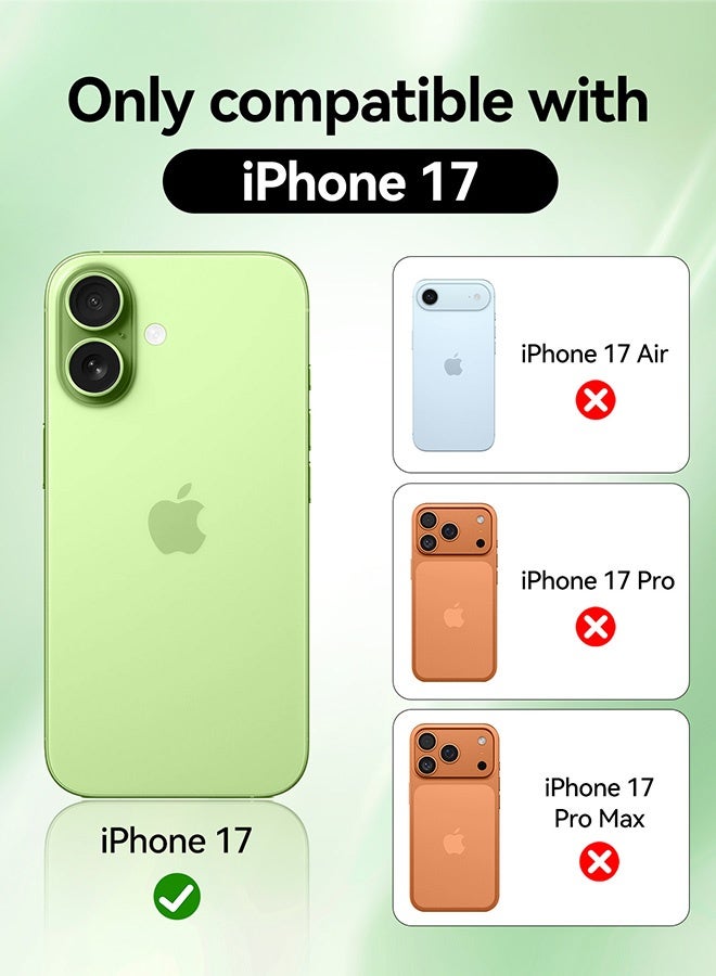 بشكل مختصر [حزمة من 3 قطعة] حماية عدسة الكاميرا لـ iPhone 17 بحجم 6.3 بوصة لعام 2025، زجاج toughened حماية شفاف عالي الدقة (HD) بالصلابة 9H - Image 2