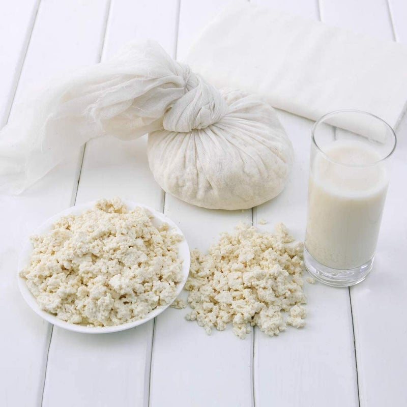 PSM100 PSM100 Muslin Cloth for Straining Unbleached Cotton Natural Ultra Fine Cheese Cloths for Straining Reusable Making Cheese Baking Hallowmas Decoration1mtrX1mtr2pc - Image 5