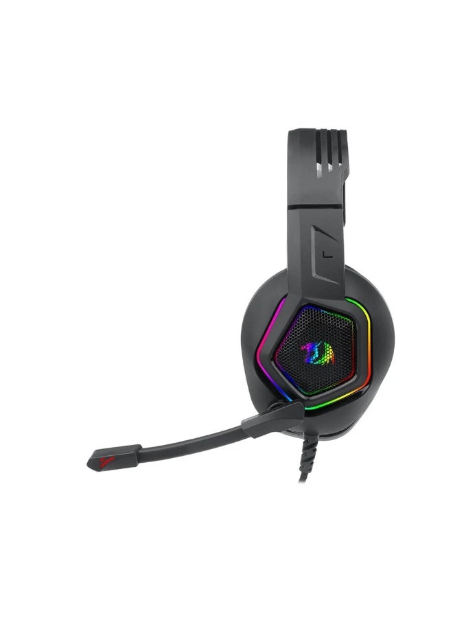 REDRAGON MEDEA Wired RGB Gaming Headset H280 -Black  - Image 2