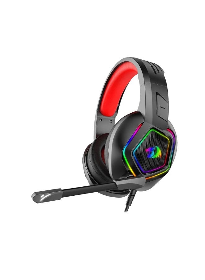 REDRAGON MEDEA Wired RGB Gaming Headset H280 -Black  - Image 1