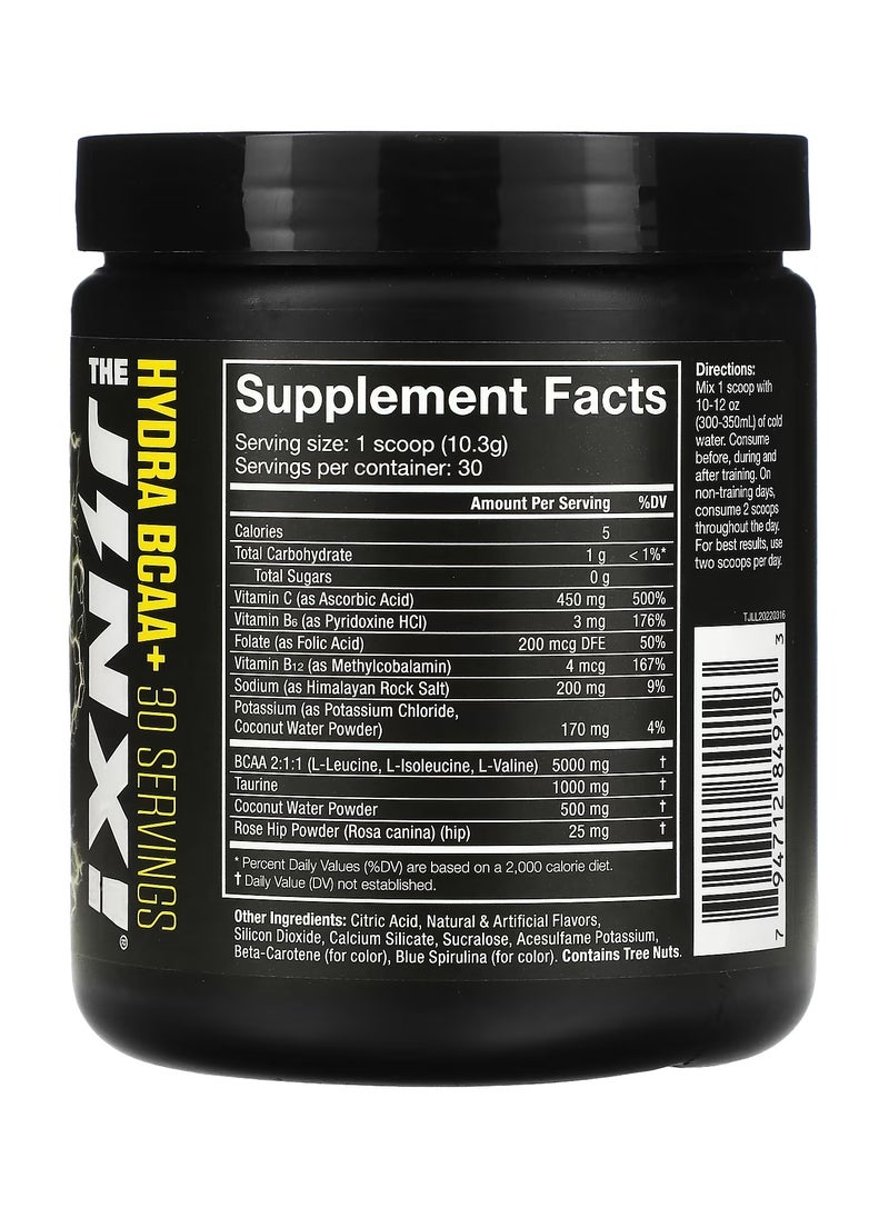 JNX Sports - JNX Hydra BCAA+ Dietary Supplement Advanced Amino Acids to Enhance Training Support Faster Muscle Recovery and Better Results Lemon Lime Flavor Helps Improve Endurance and Recovery During Workout - Image 1