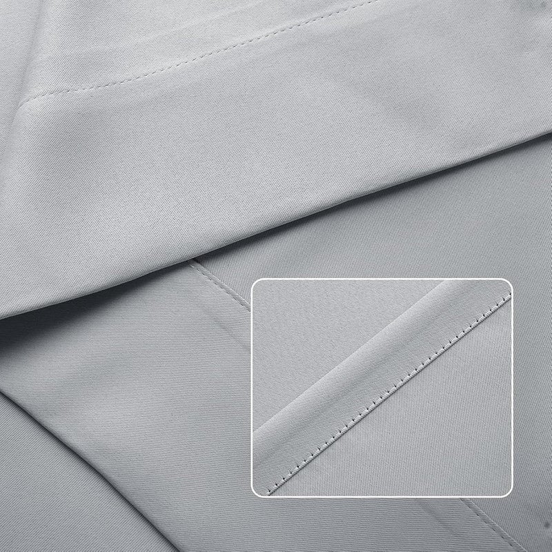 Portable Door Window Shade Curtain, Blackout Cover 25x77cm for Easy Replacement, Light Grey - Image 3
