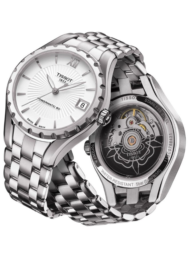 TISSOT T-Lady Powermatic Automatic Silver Dial Ladies Watch - Image 4