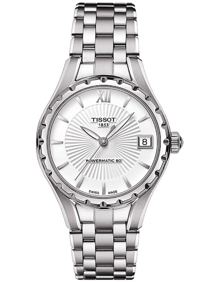 TISSOT T-Lady Powermatic Automatic Silver Dial Ladies Watch - Image 1