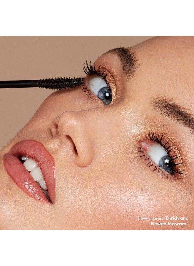 ICONIC LONDON ICONIC LONDON Enrich & Elevate Mascara | Volumizing, Lengthening + Lifting Mascara for Stunning Lashes, Cruelty-Free, Vegan Makeup, 0.25 Fl oz  - Image 4