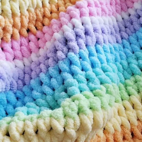 YARFOFUN Chunky Chenille Yarn for Crocheting,Khaki Brown Fluffy Velvet Plush Yarn Thick Soft Chunky Chenille Yarn Baby Blanket Yarn for Crocheting Knitting Beginners 100g(Khaki) - Image 3