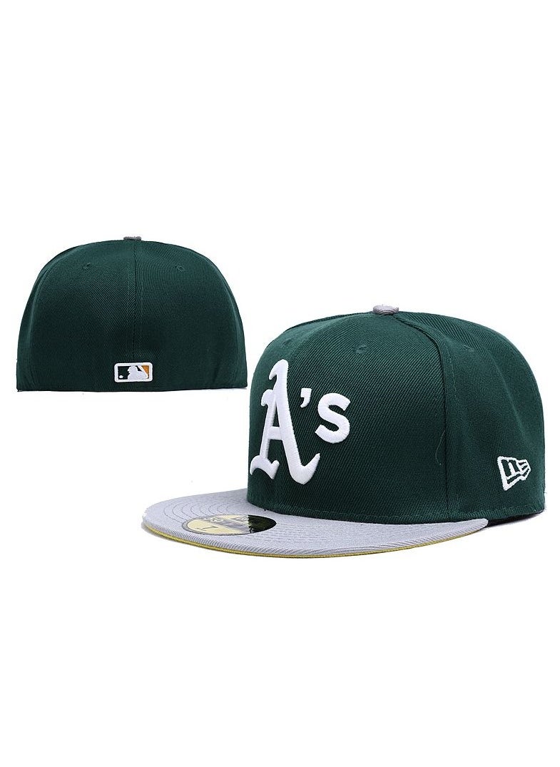 Generic - NEW ERA 3D Embroidered Fitted Baseball Team Cap with Closed Back for Sun Protection-59.6CM - Image 1