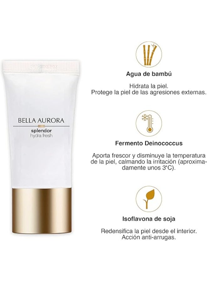 Bella Aurora Splendor Hydra Fresh Refreshing Anti-Aging Cream SPF20 50ml - Image 3