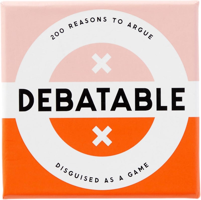 Brass Monkey Store Debatable Game Set | 200 Two-Sided Game Cards for Things to Argue About | Social Game | Great Gift for Adults - Image 1
