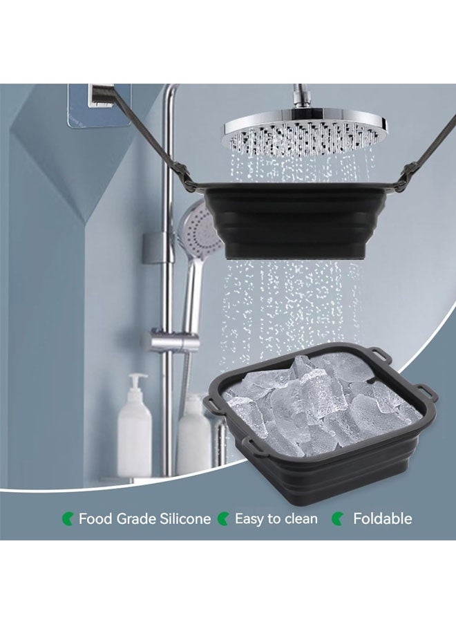 Ice Shower Attachment For Muscle Recovery,Portable Ice Bath,Cold Shower Chiller,Portable Tub For Shower - Image 2