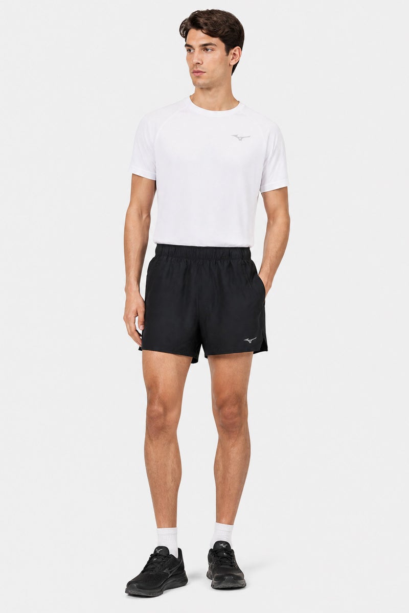 Mizuno Men Sportswear Fit Running Shorts, Black - Image 2