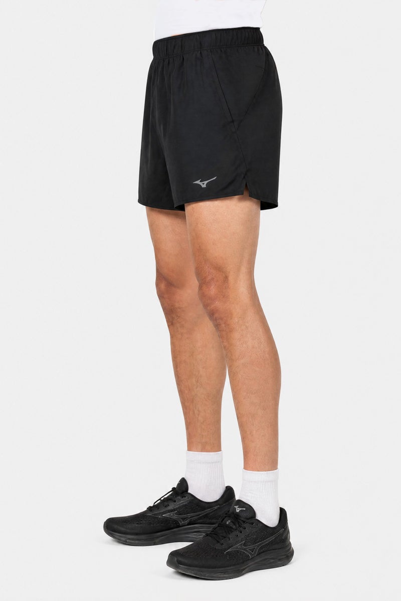Mizuno Men Sportswear Fit Running Shorts, Black - Image 3
