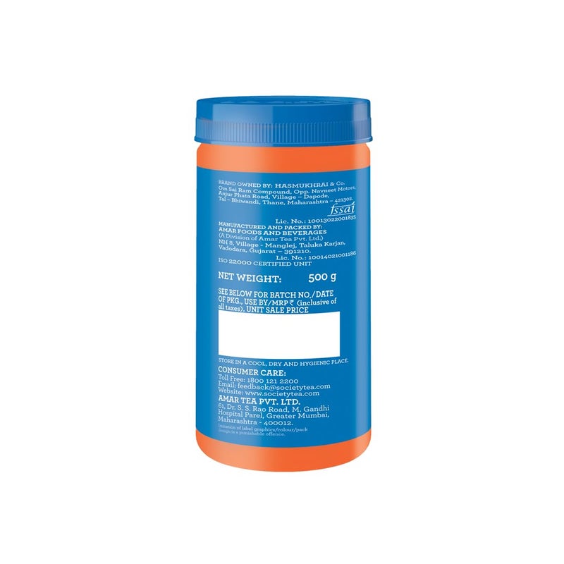 Society Tea Society OMT Masala Instant Tea Premix 500G Jar - Image 3