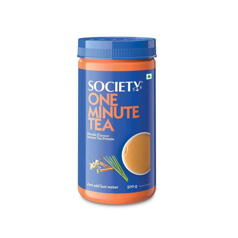 Society Tea Society OMT Masala Instant Tea Premix 500G Jar - Image 1